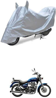 Millennium Two Wheeler Cover for Royal Enfield(Thunderbird 500, Silver)