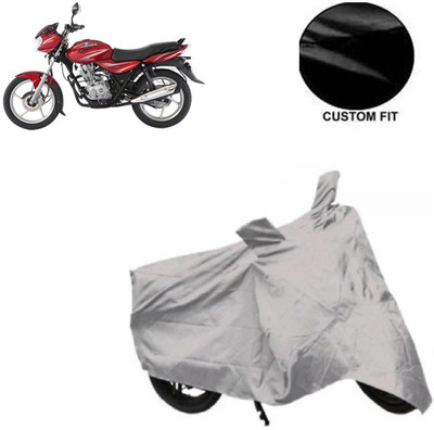 RPSENTTERPR Waterproof Two Wheeler Cover for Bajaj(Discover 125 DTS-i, Silver)