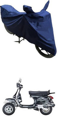 Bristle Two Wheeler Cover for LML(Star Euro, Blue)