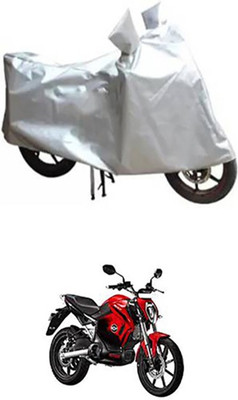 Auto Track Two Wheeler Cover for Revolt(Silver)