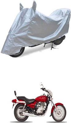 Millennium Two Wheeler Cover for Bajaj(Enticer, Silver)