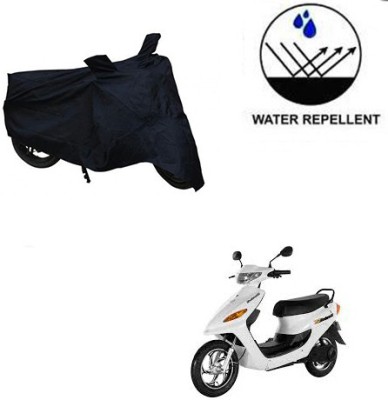 JVBRANGI Waterproof Two Wheeler Cover for Indus(Yo Electron, Black)