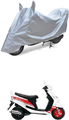 Millennium Two Wheeler Cover for Mahindra(Silver)