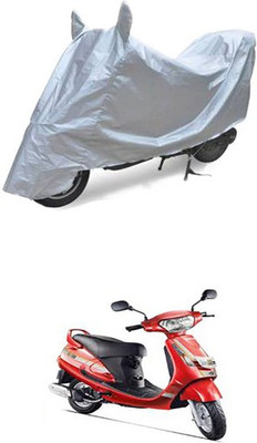 Bristle Two Wheeler Cover for Mahindra(Silver)