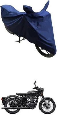 Millennium Two Wheeler Cover for Royal Enfield(Blue)