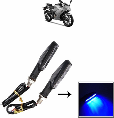 Vagary Side LED Indicator Light for Suzuki Universal For Bike(Blue)