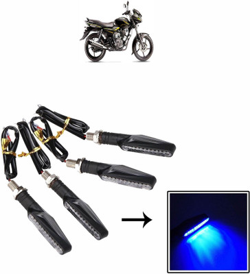 Vagary Side LED Indicator Light for Bajaj Discover(Blue)