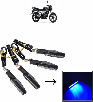 Vagary Side LED Indicator Light for Bajaj Discover 100(Blue)