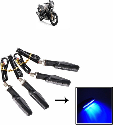 Vagary Side LED Indicator Light for TVS Universal For Bike(Blue)