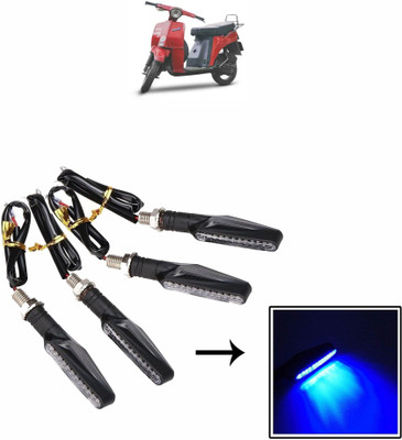 Vagary Side LED Indicator Light for Bajaj Sunny(Blue)