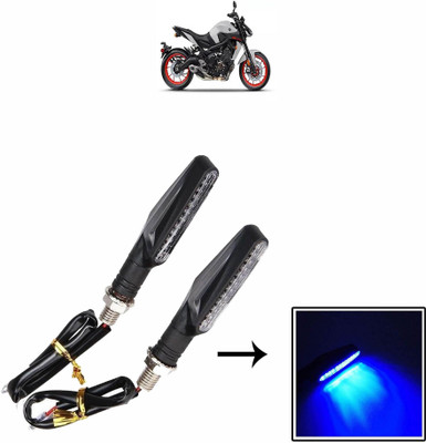 Vagary Side LED Indicator Light for Yamaha Universal For Bike(Blue)