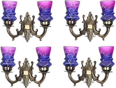 Somil Uplight Wall Lamp Without Bulb(Pack of 4)