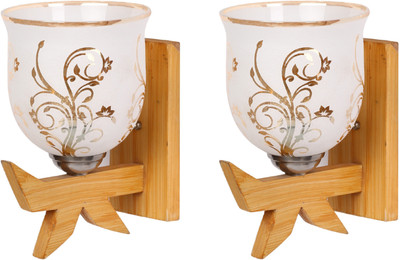 1st Time Uplight Wall Lamp Without Bulb(Pack of 2)