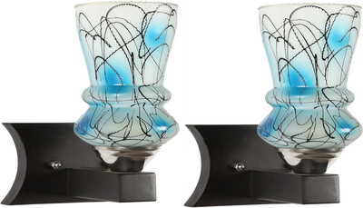 Somil Uplight Wall Lamp Without Bulb(Pack of 2)