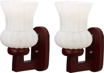 1st Time Uplight Wall Lamp Without Bulb(Pack of 2)