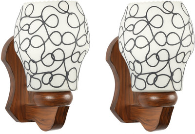1st Time Uplight Wall Lamp Without Bulb(Pack of 2)