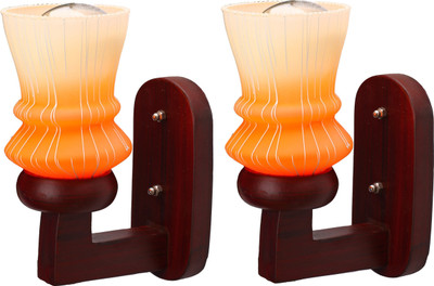 1st Time Uplight Wall Lamp Without Bulb(Pack of 2)