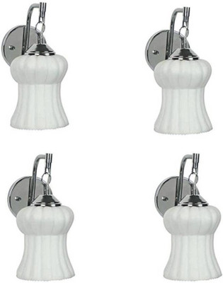 Somil Wallchiere Wall Lamp Without Bulb(Pack of 4)