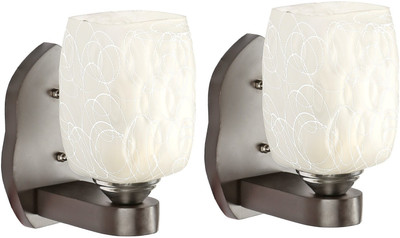 Somil Uplight Wall Lamp Without Bulb(Pack of 2)