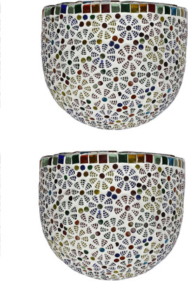 Somil Wallchiere Wall Lamp Without Bulb(Pack of 2)