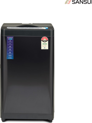 Sansui 7.5 kg 5 Star Fully Automatic Top Load Black(SITL75F5B)