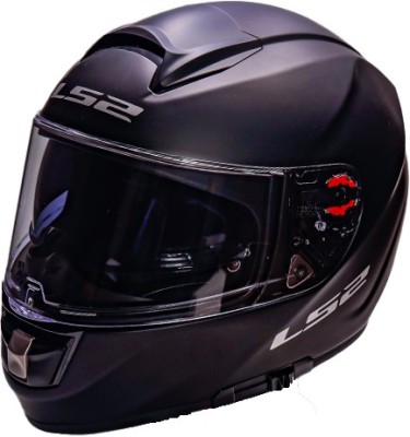 LS2 FF397 Motorbike Helmet(Black)