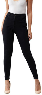 SHREE RANG FASHION HUB Skinny Women Black Jeans