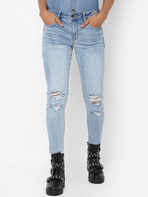 American Eagle Outfitters Women Blue Jeans