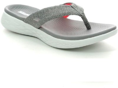 Skechers Women Slippers(Grey 6)