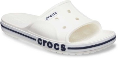 CROCS Men Bayaband Slide Flip Flops(White , 8)