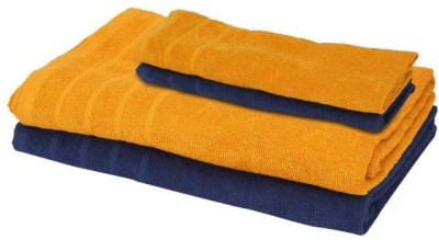 NANDAN COZY Cotton 300 GSM Bath Towel Set(Pack of 4)