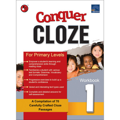 SAP Conquer Cloze For Primary Level Workbook 1(Paperback, Judy Tilaka)
