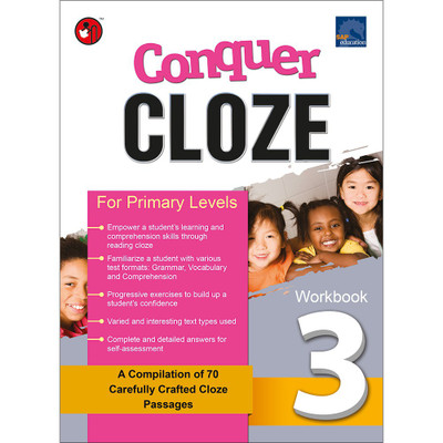 SAP Conquer Cloze For Primary Level Workbook 3(Paperback, Judy Tilaka)