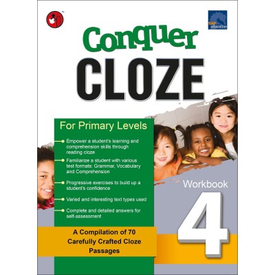 SAP Conquer Cloze For Primary Level Workbook 4(Paperback, Judy Tilaka)