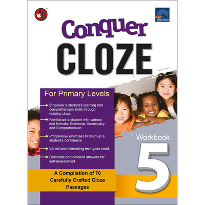 SAP Conquer Cloze For Primary Level Workbook 5(Paperback, Judy Tilaka)