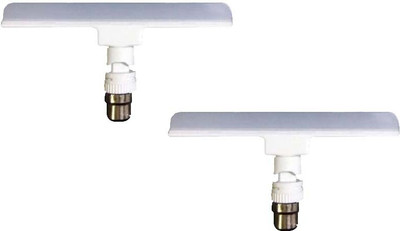 ambert 10 W Basic T-Bulb B22 LED Bulb(White, Pack of 2)