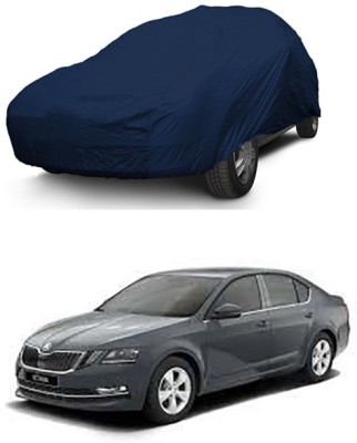 Utkarsh Car Cover For Skoda Octavia (Without Mirror Pockets)(Blue)