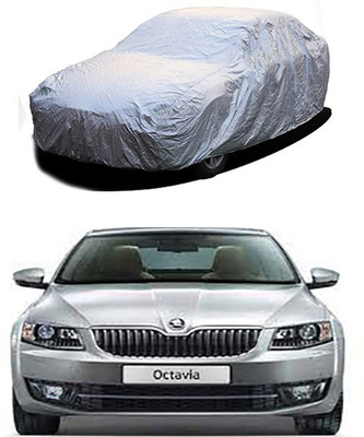 Utkarsh Car Cover For Skoda Laura (Without Mirror Pockets)(Silver)
