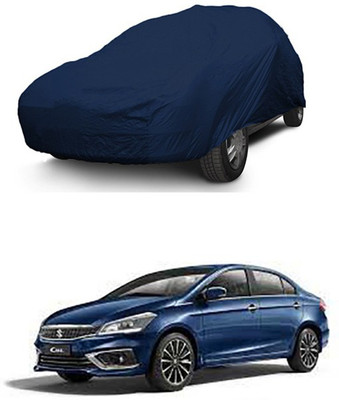 Toy Ville Car Cover For Maruti Suzuki Ciaz (Without Mirror Pockets)(Blue)