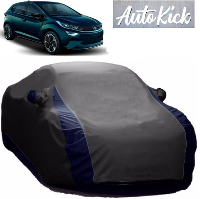 AutoKick Car Cover For Tata Altroz EV (With Mirror Pockets)(Grey)