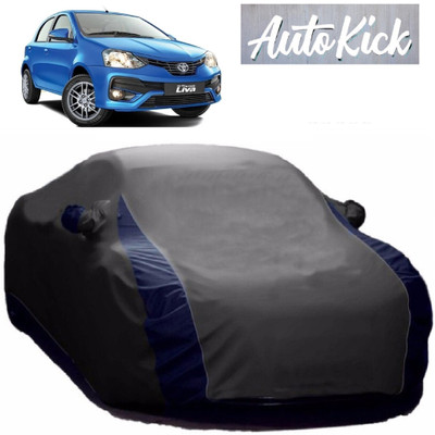 AutoKick Car Cover For Ford Fiesta (With Mirror Pockets)(Grey)