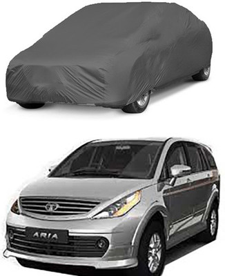 Toy Ville Car Cover For Tata Aria (Without Mirror Pockets)(Grey)
