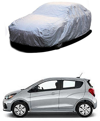 Utkarsh Car Cover For Chevrolet Spark (Without Mirror Pockets)(Silver)