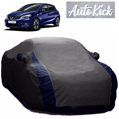 AutoKick Car Cover For Nissan Pulsar (With Mirror Pockets)(Grey)