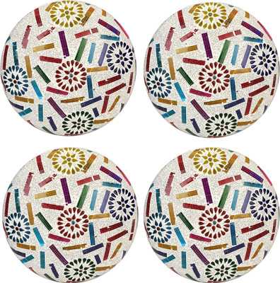 1st Time New Design Glass Round Ceiling Lamp Hand Decorative with Coorful Chips & Beads-56 Ceiling Light Ceiling Lamp(Multicolor)