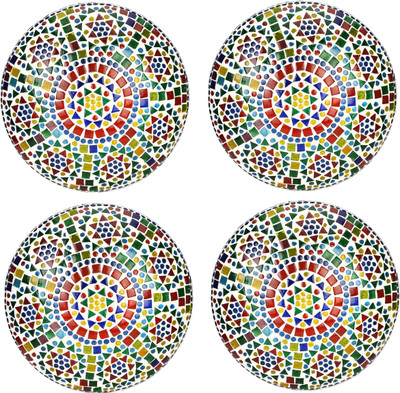 1st Time New Design Glass Round Ceiling Lamp Hand Decorative with Coorful Chips & Beads-61 Ceiling Light Ceiling Lamp(Multicolor)
