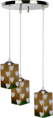 1st Time Somil Pandent Hanging Ceiling Lamp (Three Lamp) Colorful & Decorative-W33 Pendant Lamp Ceiling Lamp(Brown, White)
