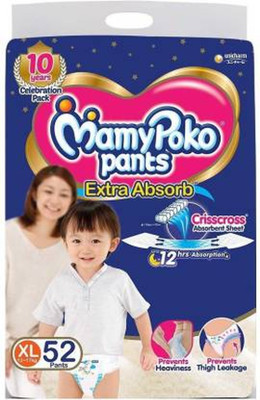 MamyPoko Extra Absorb XL 52 Diaper Pants - XL
