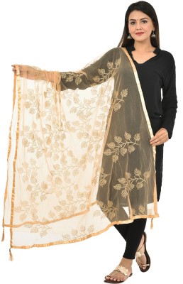 YOUTHQUAKE Net Embroidered Women Dupatta