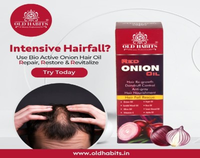 old habits Red Onion Oil Hair Oil(100 ml)